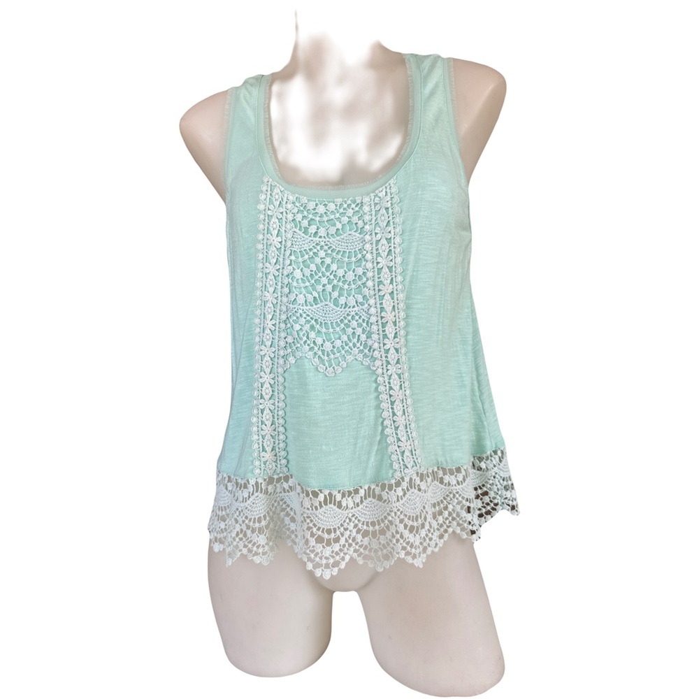 Style & co Sleeveless Embellished Top M